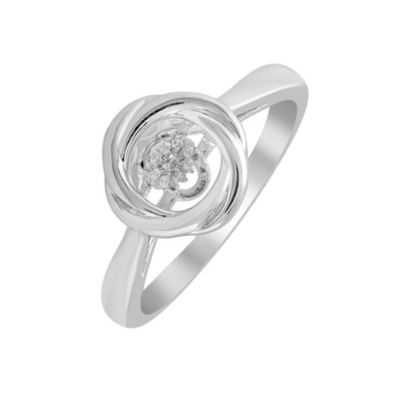 Кольца МЮЗ Золотое кольцо с бриллиантами 27560