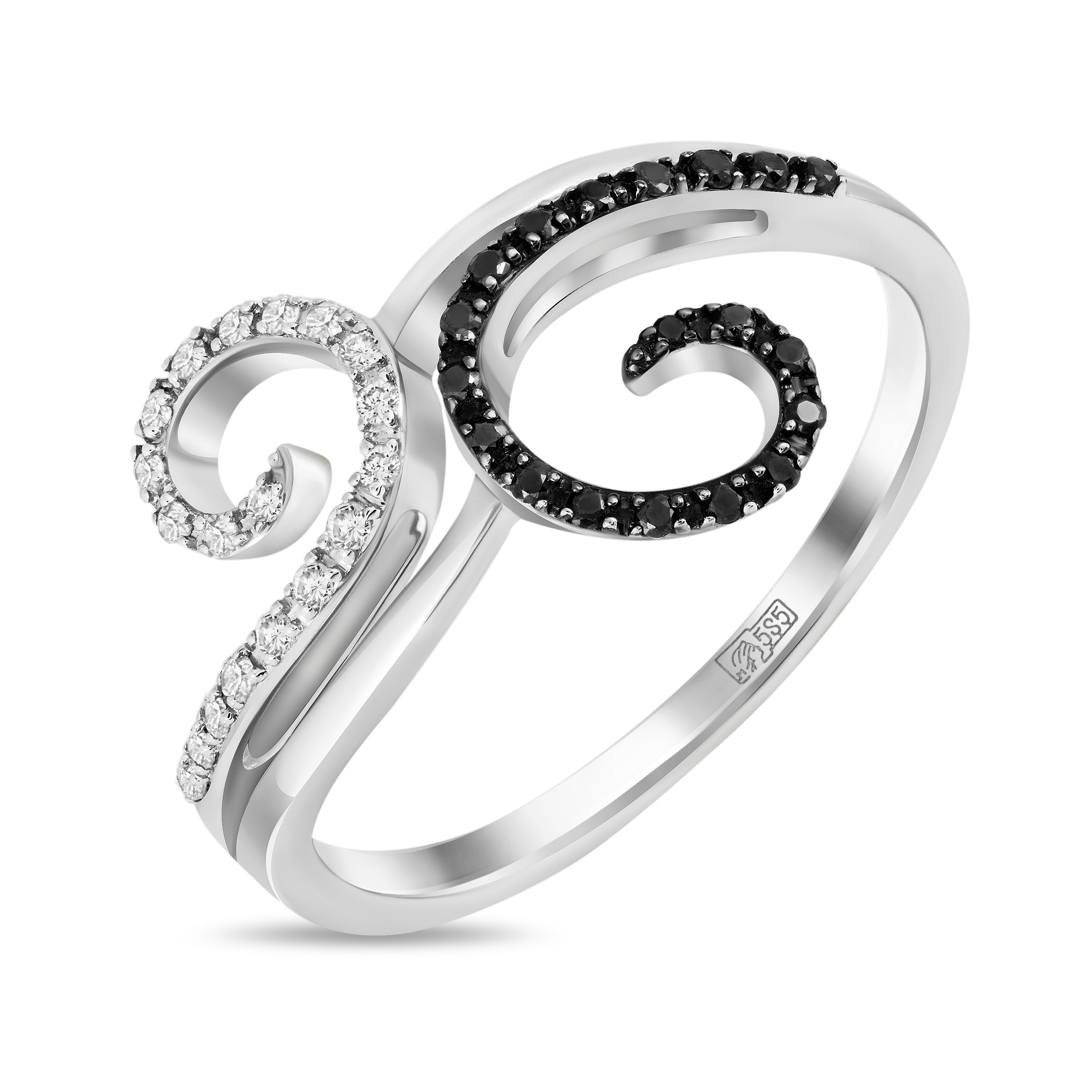 Кольца МЮЗ Золотое кольцо с бриллиантами и облагороженными бриллиантами кольца мюз золотое кольцо с облагороженными бриллиантами и цветными бриллиантами