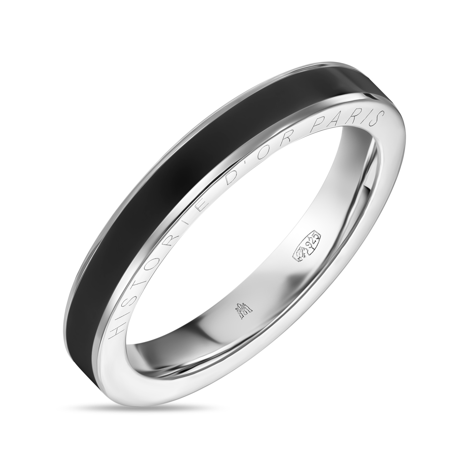 Кольца МЮЗ Серебряное кольцо с эмалью
