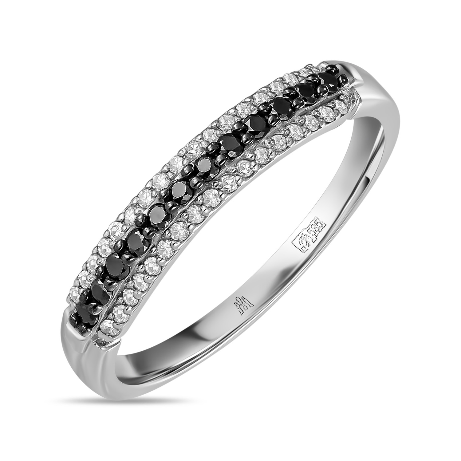 Кольца МЮЗ Кольцо с бриллиантами и облагороженными бриллиантами кольца мюз кольцо с бриллиантами и облагороженными бриллиантами