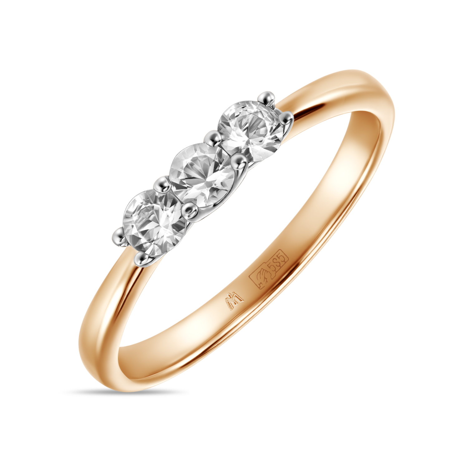 Кольца МЮЗ Золотое кольцо с цветными сапфирами кольца мюз золотое кольцо с кианитом и цветными сапфирами