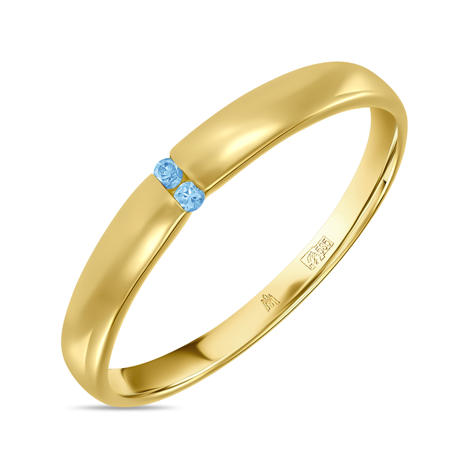 Кольца МЮЗ Золотое кольцо с топазом кольца мюз золотое кольцо с топазом