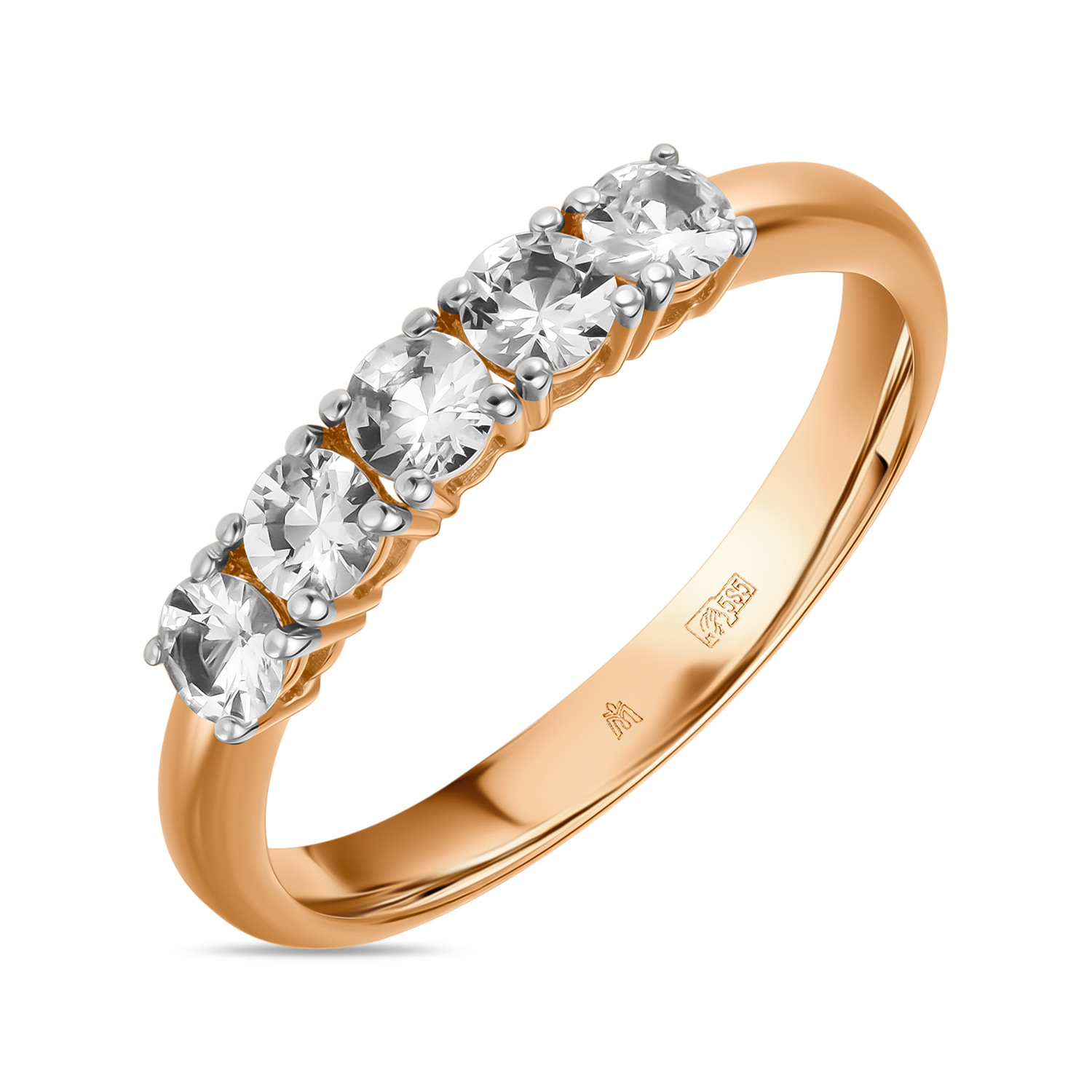 Кольца МЮЗ Золотое кольцо с цветными сапфирами кольца мюз золотое кольцо с цветными сапфирами