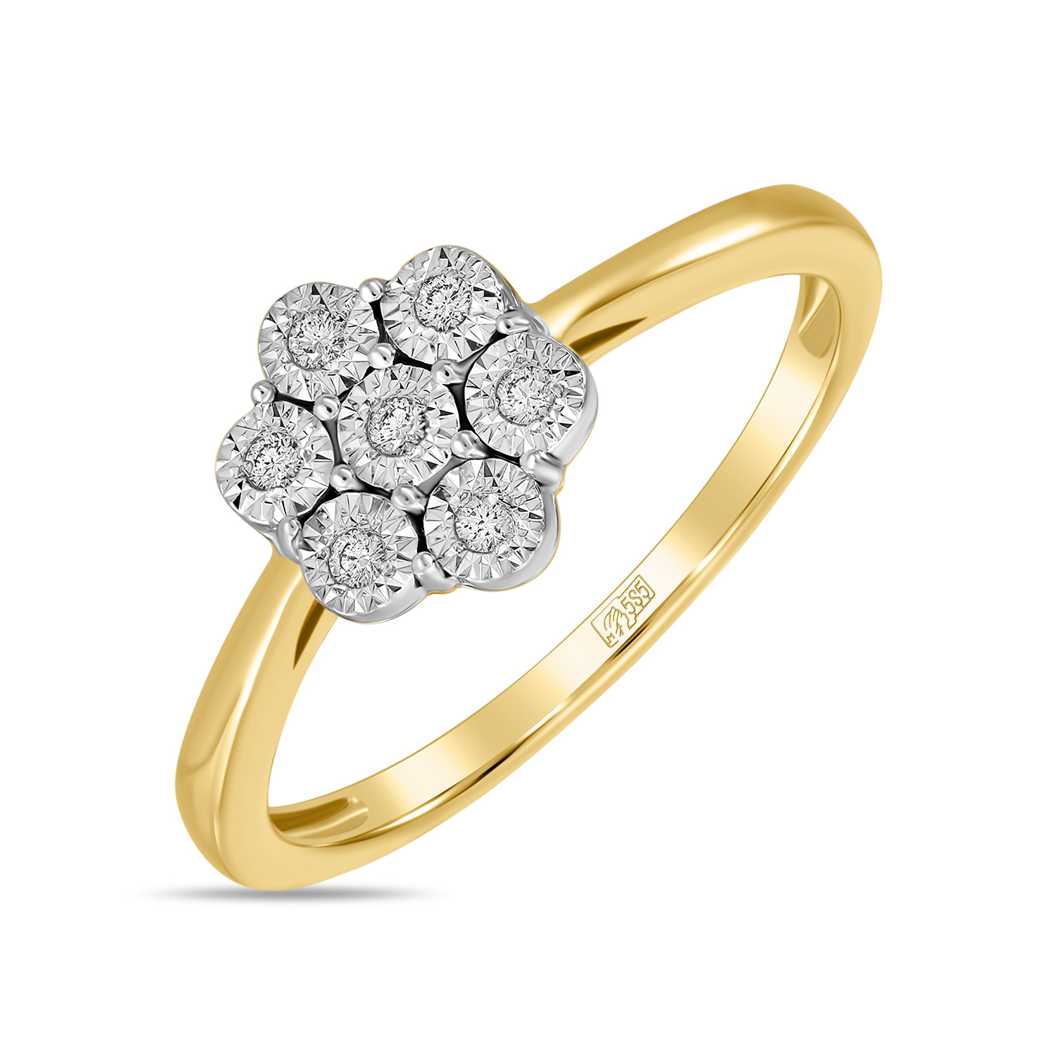 Кольца МЮЗ Золотое кольцо с бриллиантами кольца мюз золотое кольцо с бриллиантами