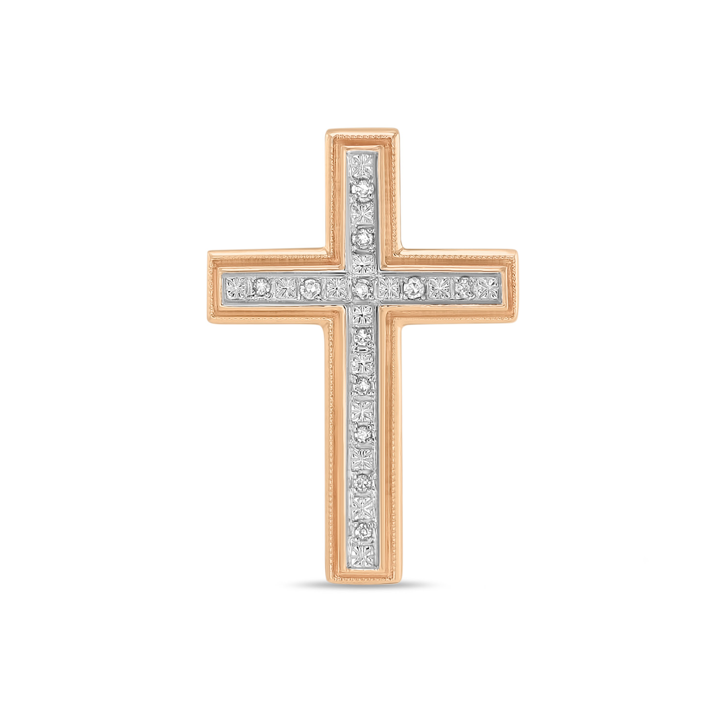 Кресты МЮЗ Крест с бриллиантами кресты мюз крест с бриллиантами