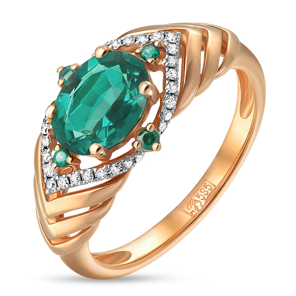 Кольца МЮЗ Золотое кольцо с бриллиантами и наноситалами кольца мюз золотое кольцо с бриллиантами и наноситалами