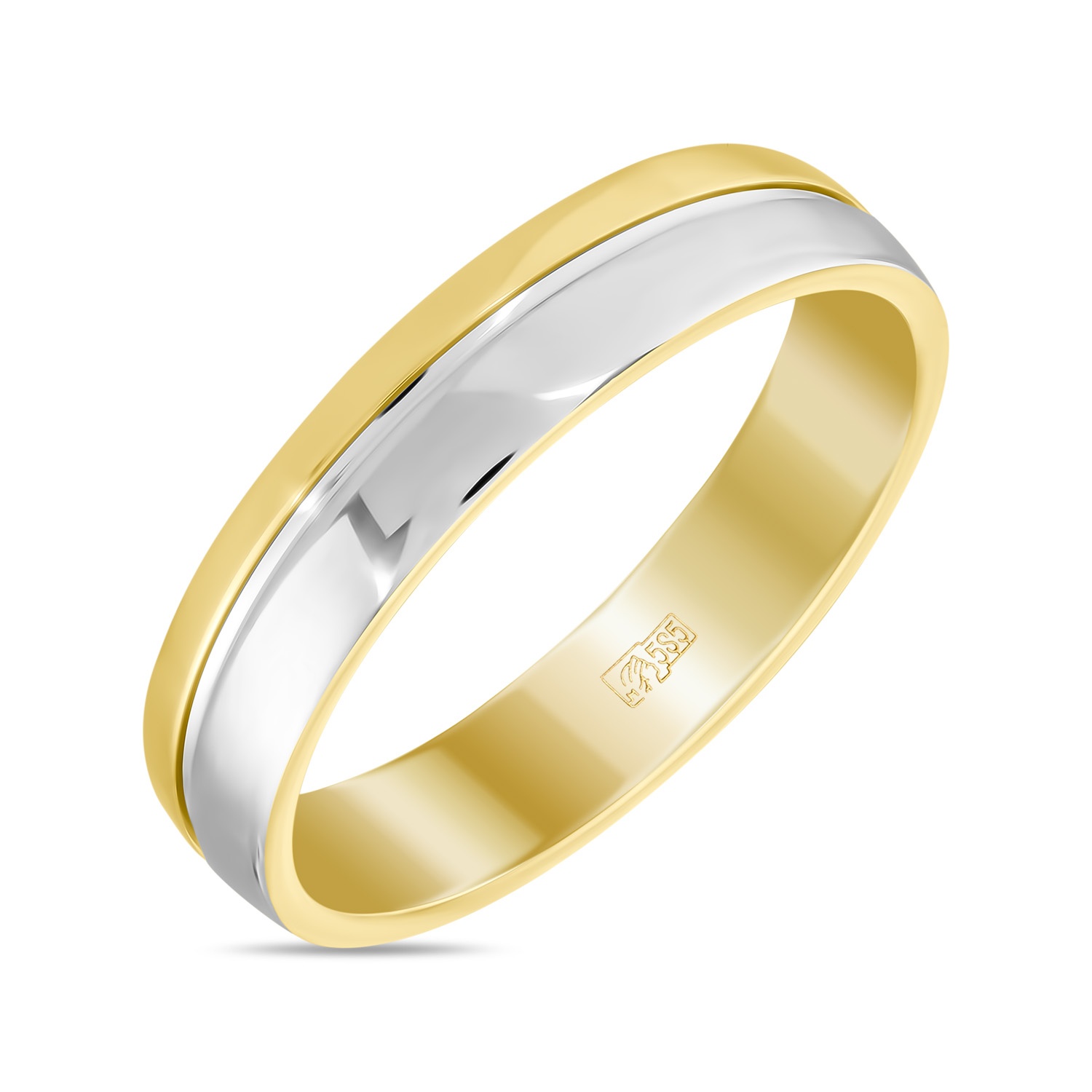 Золотое кольцо, цвет желтый - фото 1