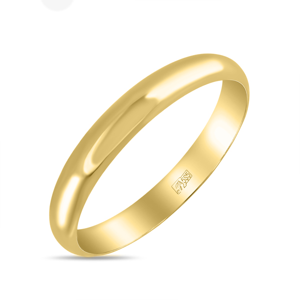 Золотое кольцо, цвет желтый - фото 1
