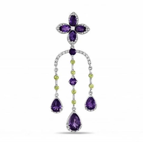 Драгоценные камни фиолетового цвета — Гид по украшениям MIUZ