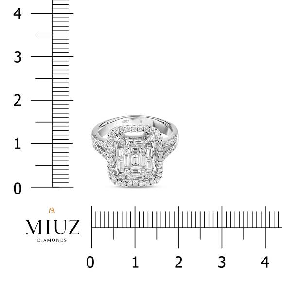 Кольцо с бриллиантами R4211-RG3570WDI1 - Фото 2