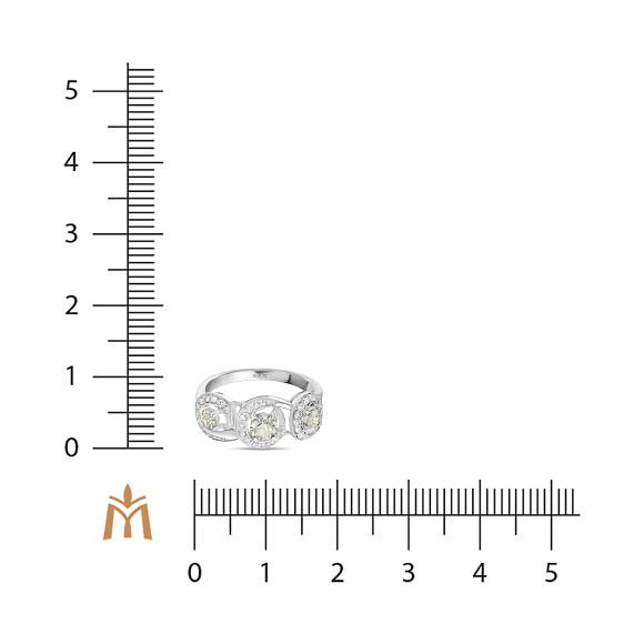 Кольцо с бриллиантами R01-33747 - Фото 2