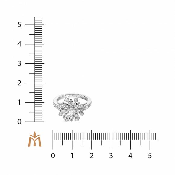 Кольцо с бриллиантами R01-34712 - Фото 2