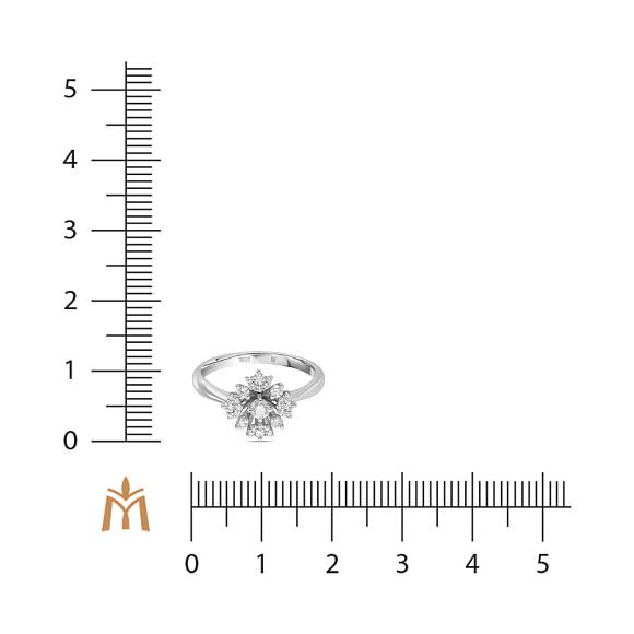 Кольцо с бриллиантами R01-35784 - Фото 2