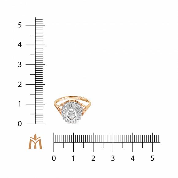 Кольцо с бриллиантами R01-17261 - Фото 3