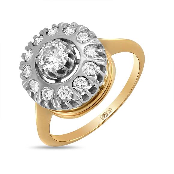 Кольцо с бриллиантами R01-17127 - Фото 3