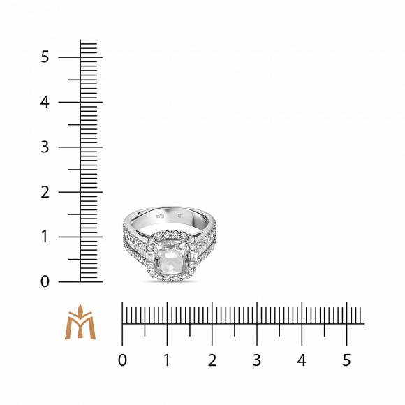 Кольцо с бриллиантами R01-RL223-W-300 - Фото 2