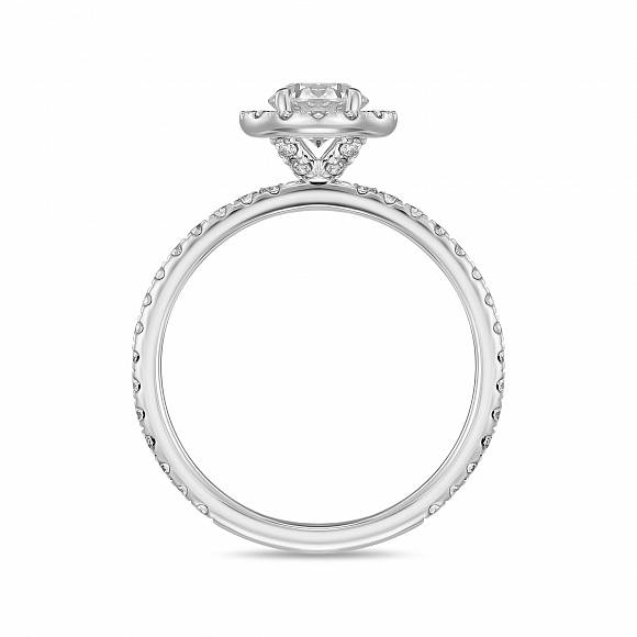 Кольцо с выращенным бриллиантом R01-MLN0127-060 - Фото 2