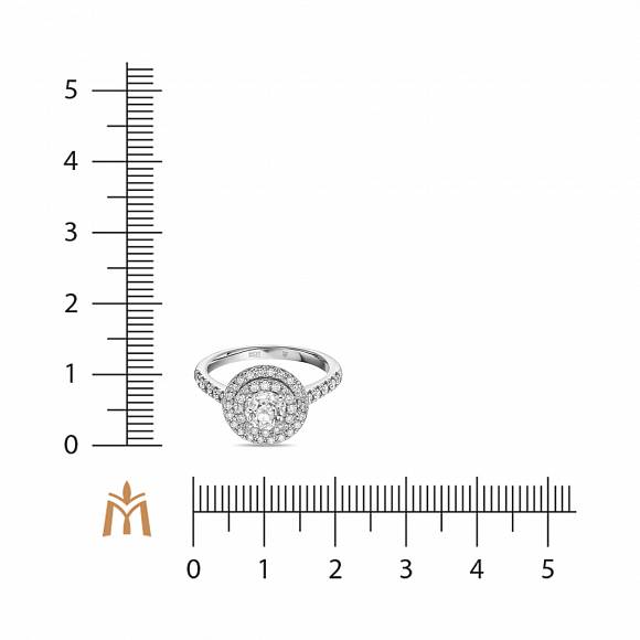 Кольцо с бриллиантами R01-89-34838 - Фото 2
