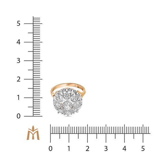 Кольцо с бриллиантами R01-48133 - Фото 3
