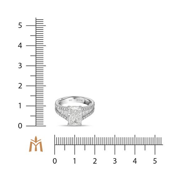 Кольцо с бриллиантами R01-RL276-W-300 - Фото 2