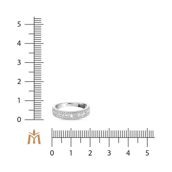 Кольцо с бриллиантами R755-62916R003 - Фото 2