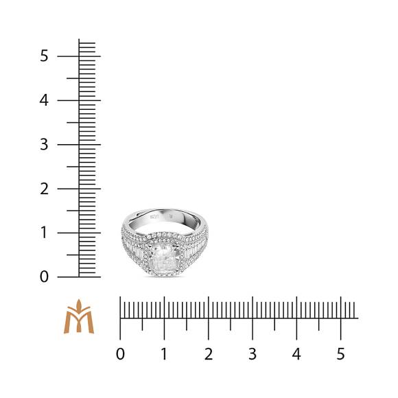 Кольцо с бриллиантами R4212-SA2536R-200 - Фото 2