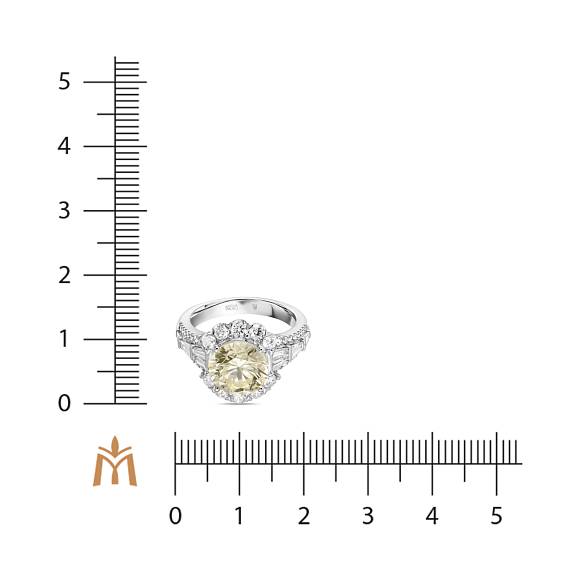 Кольцо с бриллиантами R4212-SA443-350 - Фото 2