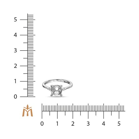 Кольцо с выращенным бриллиантом R01-MLNB0111-200 - Фото 2