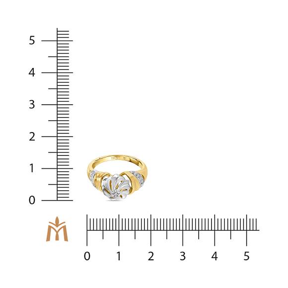 Кольцо с бриллиантами R01-34503 - Фото 2
