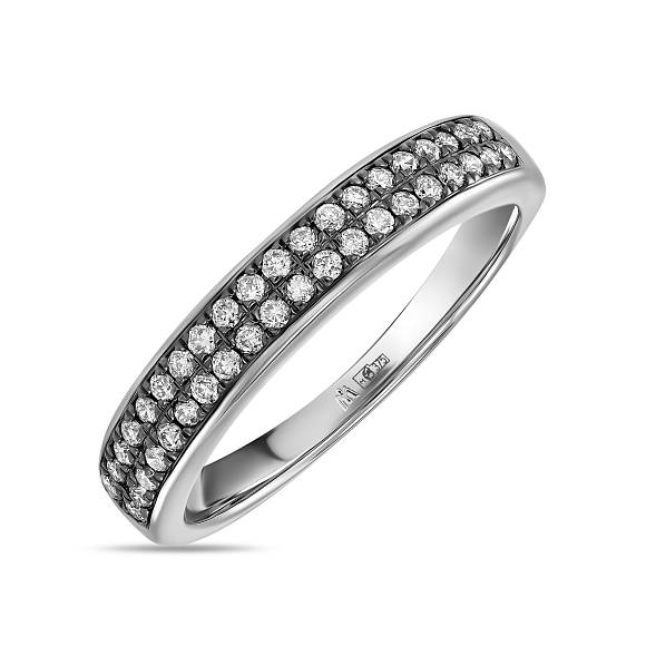 Кольцо с бриллиантами R01-9-35371-76 - Фото 1