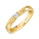 Обручальное кольцо из золота с бриллиантом R01-WED-00039 - Фото 3