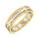 Тройное обручальное кольцо из золота R01-WED-00071 - Фото 3