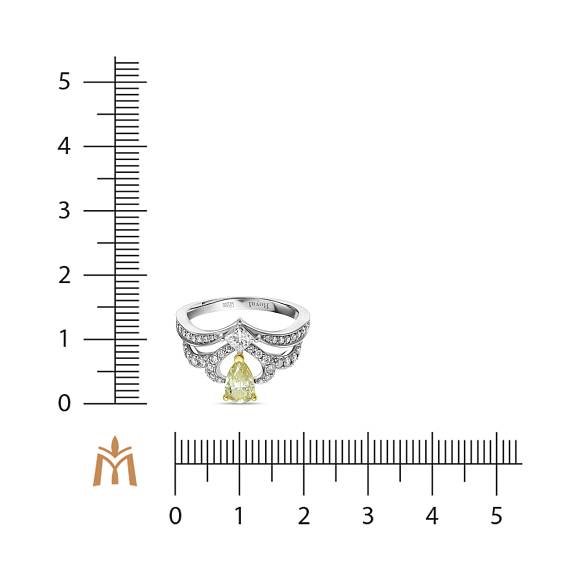Кольцо с бриллиантами R01-RL308-WY-050 - Фото 2