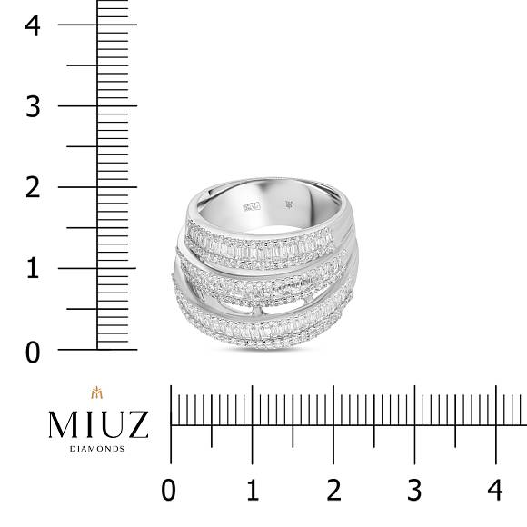 Кольцо с бриллиантами R4211-RG2966WDI1 - Фото 2