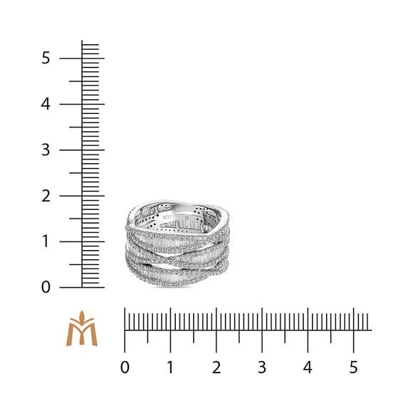 Кольцо с бриллиантами R4211-RG1741WDI1 - Фото 2