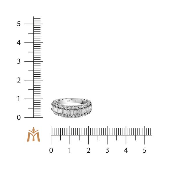 Кольцо с бриллиантами R08-CHC-0003 - Фото 2