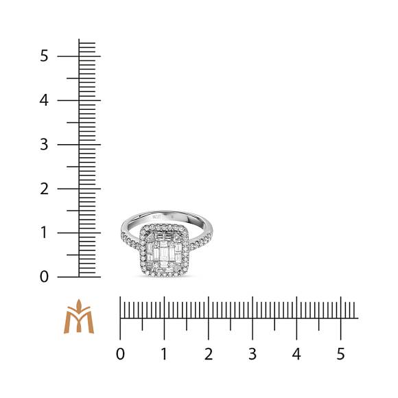 Кольцо с бриллиантами R4211-RG3411WDI1 - Фото 2