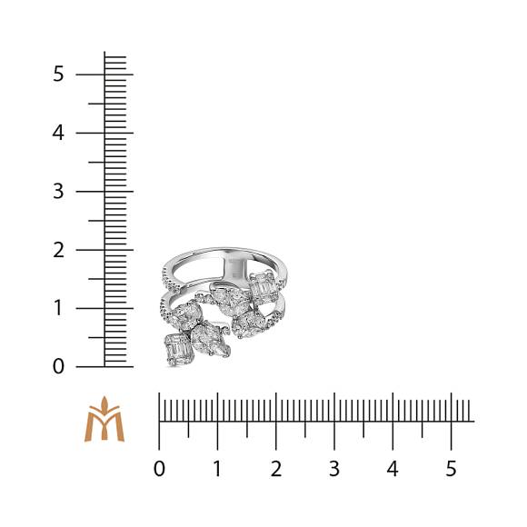 Кольцо с бриллиантами R4211-RG4596WDI1 - Фото 2