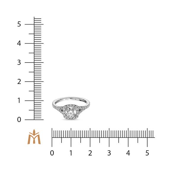 Кольцо с бриллиантами R01-SBL0136-060-G2 - Фото 3