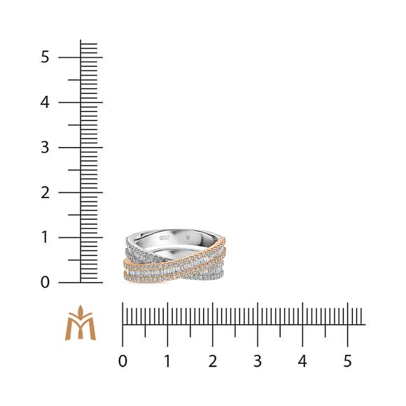 Кольцо с бриллиантами R4211-RG2699ADI1 - Фото 3