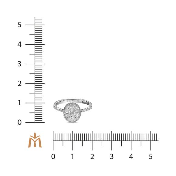 Кольцо с бриллиантами R4211-RG4951WDI1 - Фото 2