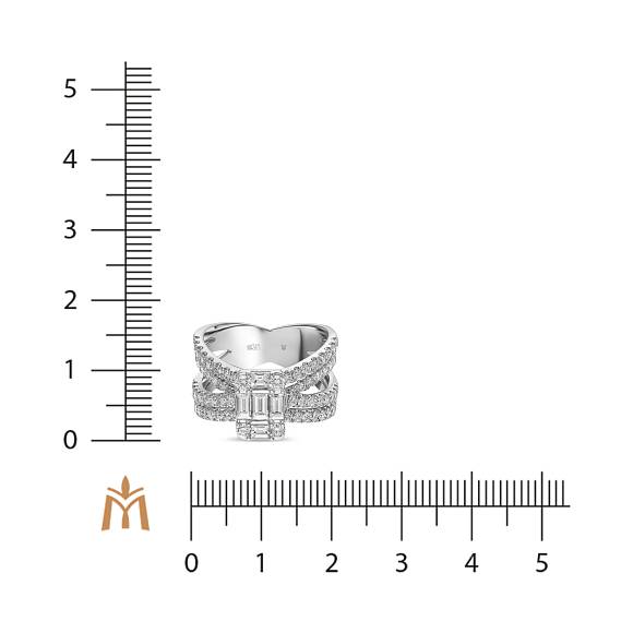 Кольцо с бриллиантами R4211-RG5241WDI1 - Фото 2