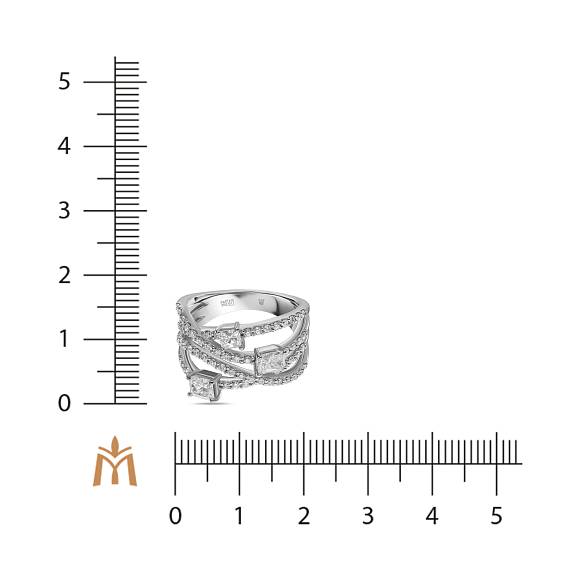 Кольцо с бриллиантами R01-0761DI - Фото 2