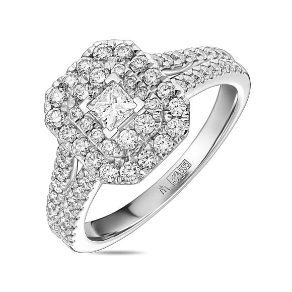 Кольцо с бриллиантами R01-100-35532 - Фото 1