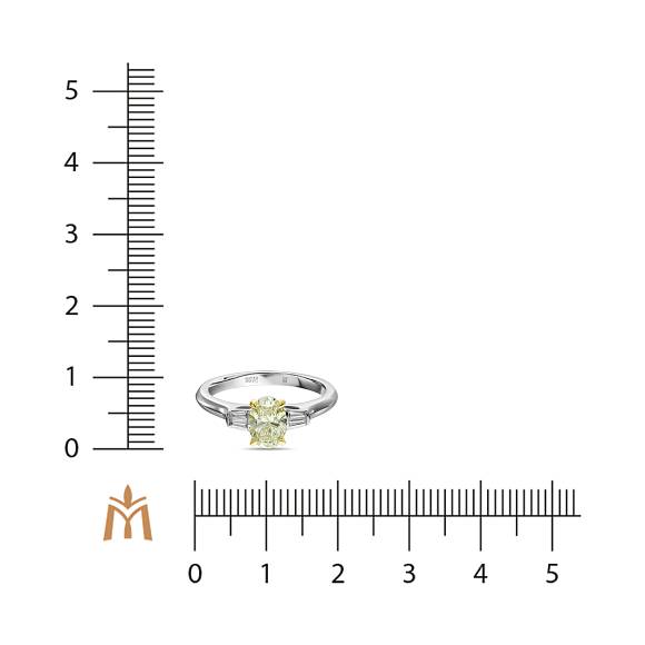 Кольцо с бриллиантами R01-RL631-WY-090 - Фото 2