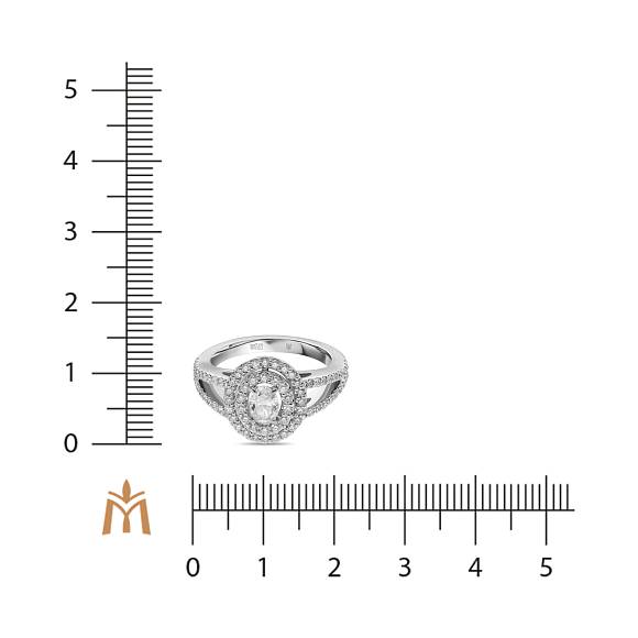 Кольцо с бриллиантами R01-SS-0728 - Фото 2