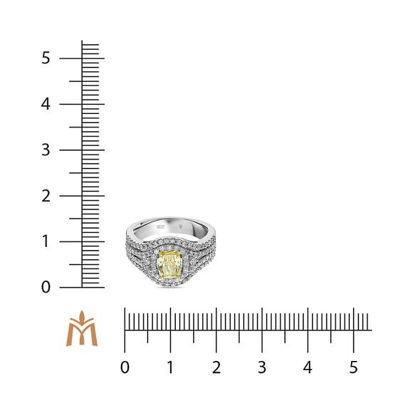 Кольцо с бриллиантами R01-RL519-WY-100 - Фото 2