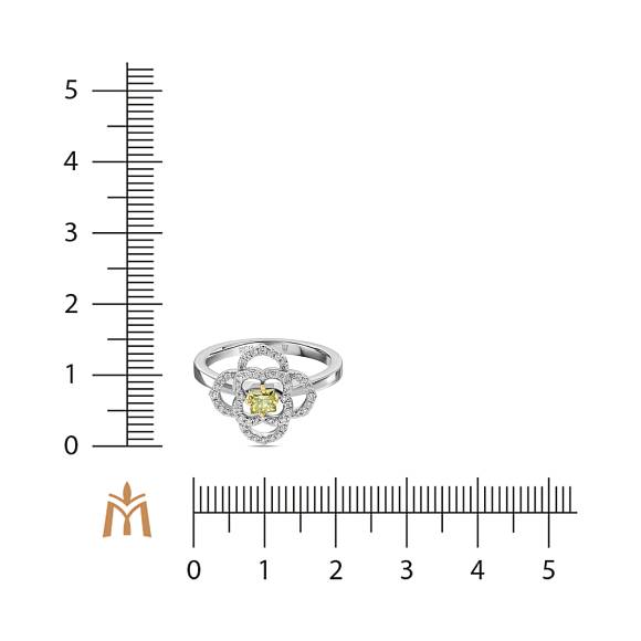 Кольцо с бриллиантами и облагороженными бриллиантами R2018-HDR-0072 - Фото 2