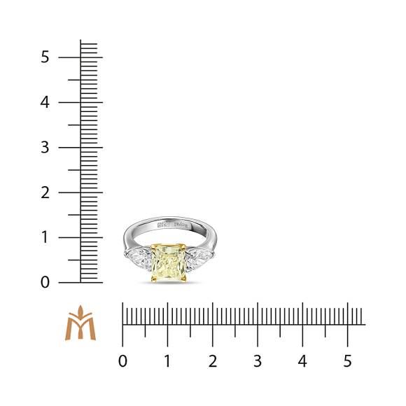 Кольцо с бриллиантами R01-RL539-WY-250 - Фото 2