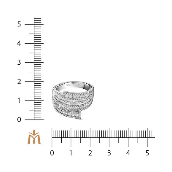 Кольцо с бриллиантами R4211-RG1501WDI1 - Фото 2